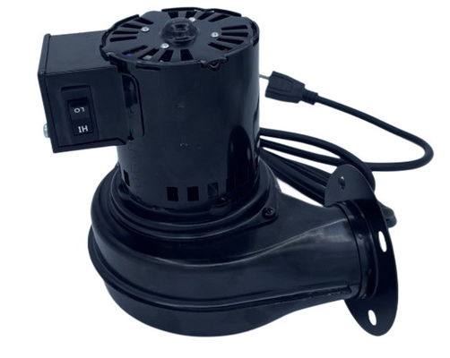 Le C.A. épuisant de fan de ventilateur de convection de fourneau en bois ombragent Polonais avec le commutateur de 2 vitesses