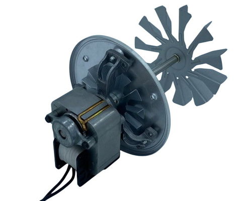 Moteur 55W 0.4A de Polonais d'ombre à C.A. de ventilateur de circulation d'air chaud de ventilateur de four avec le long axe