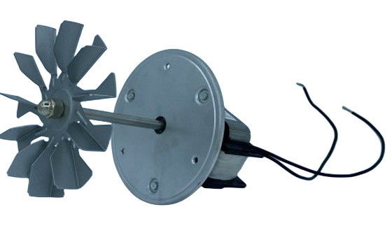 Moteur 55W 0.4A de Polonais d'ombre à C.A. de ventilateur de circulation d'air chaud de ventilateur de four avec le long axe