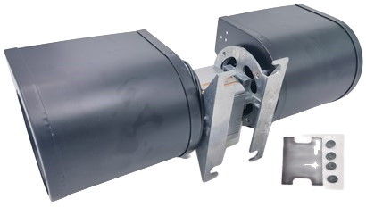cage d'écureuil à hautes températures de la roue 4X4 de turbine de convection de 64W 1.0A 115V