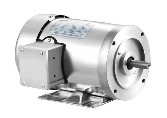 Lavage à grande eau triphasé IP55 1HP 1745RPM de moteur d'acier inoxydable de la NEMA 56C TEFC