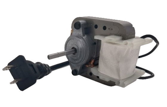 2.38 &quot; 27W C Cadre Ventilateur électrique Moteurs AC à phase unique Pole ombragé avec prise électrique