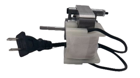 2.38 &quot; 27W C Cadre Ventilateur électrique Moteurs AC à phase unique Pole ombragé avec prise électrique