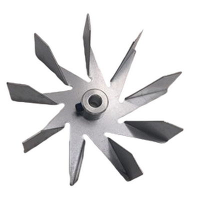 114 mm de diamètre ventilateur de cheminée 9 lames feuille galvanisée pour poêle à granulés